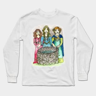 Urd, Verdande and Skuld Long Sleeve T-Shirt